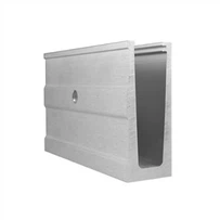 Bahagian Saluran Kaca Aluminium 1kN